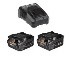 AEG Pro HD L1840SHD 18 V 4 Ah Çift Akü Seti